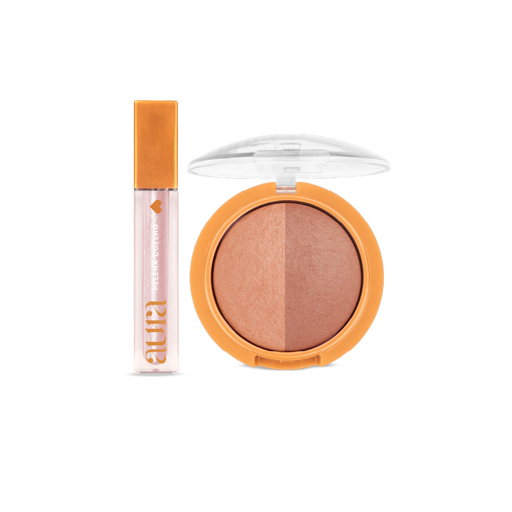 Kit de Dia da Mãe Aura The Day After Gloss