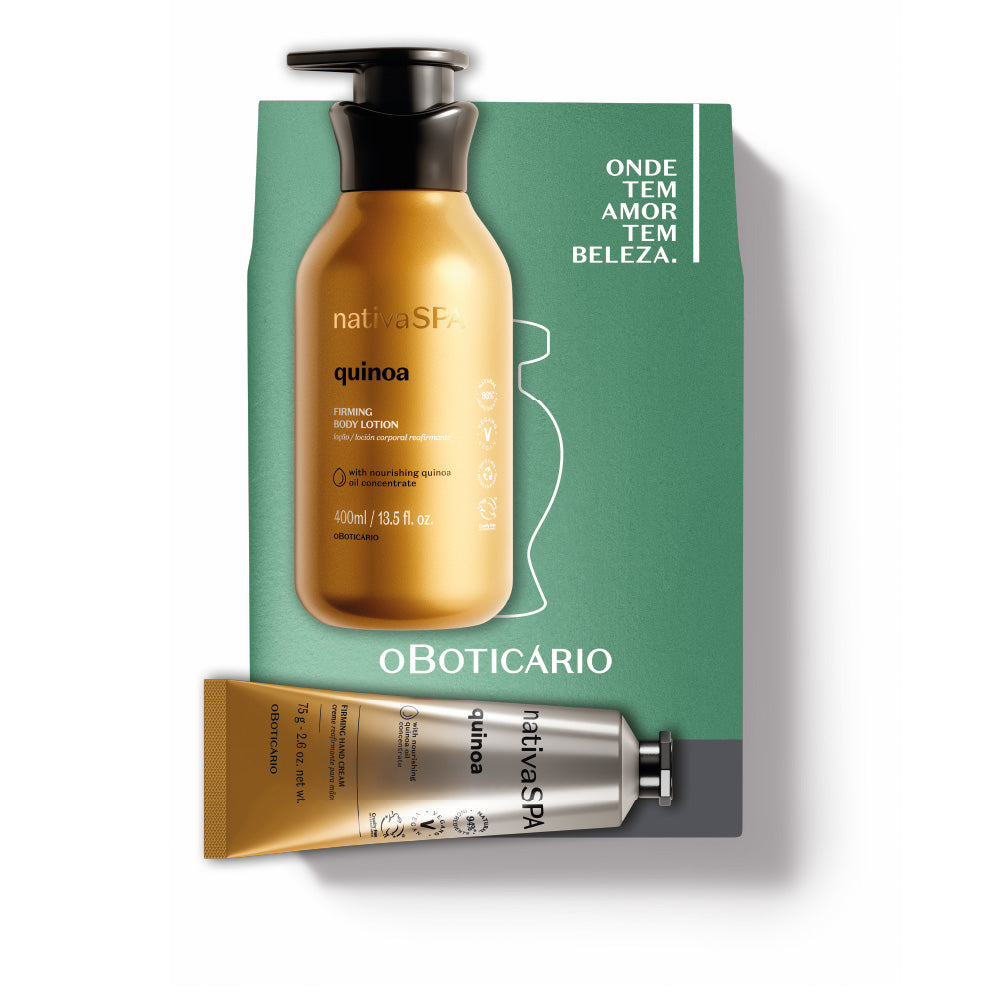 Kit de Dia da Mãe Refirmante Nativa SPA Quinoa