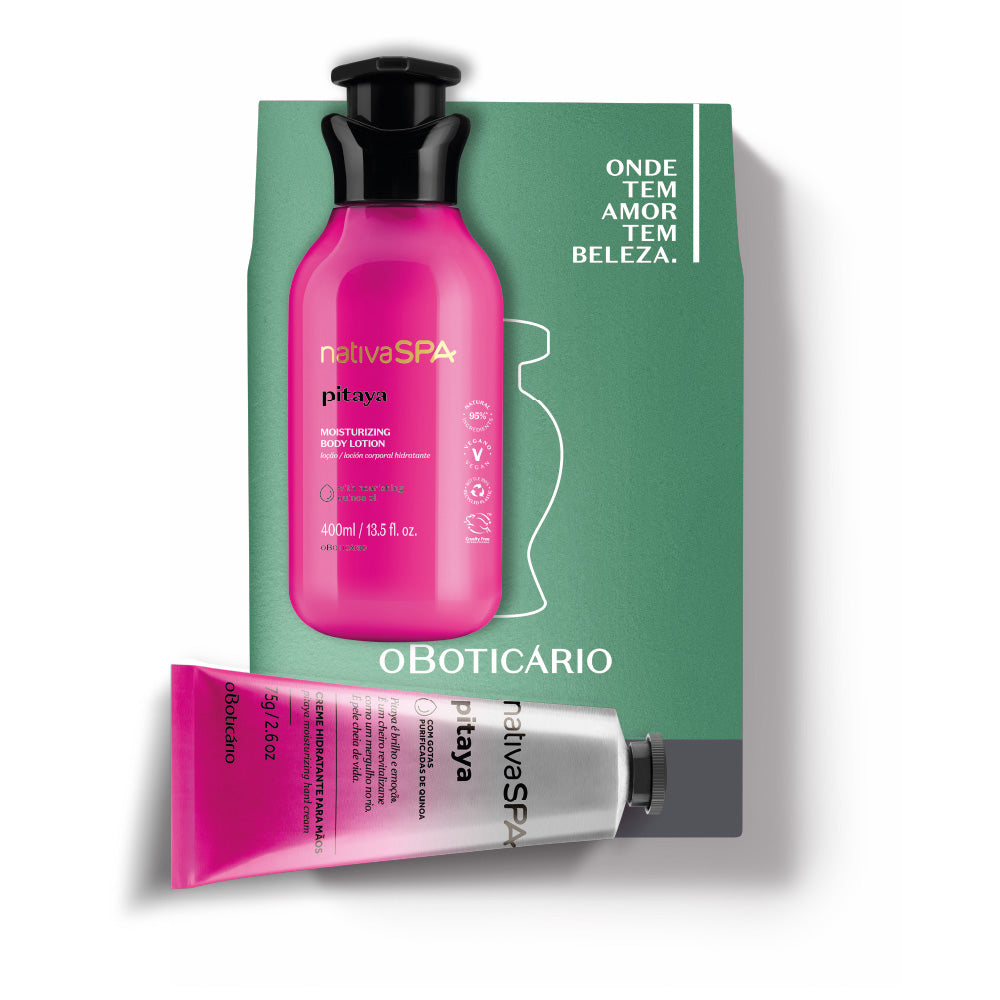 Kit de Dia da Mãe Hidratação Nativa SPA Pitaya