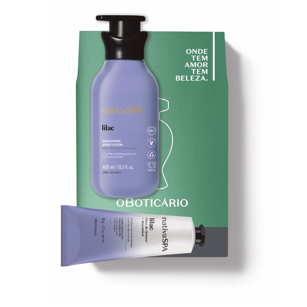Kit de Dia da Mãe Hidratação Nativa SPA Lilac
