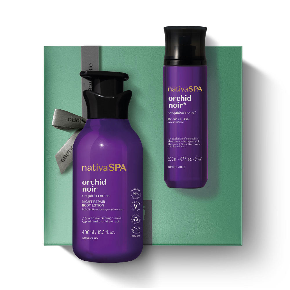 Kit de Dia da Mãe Pele Perfumada Nativa SPA Orquídea Noire