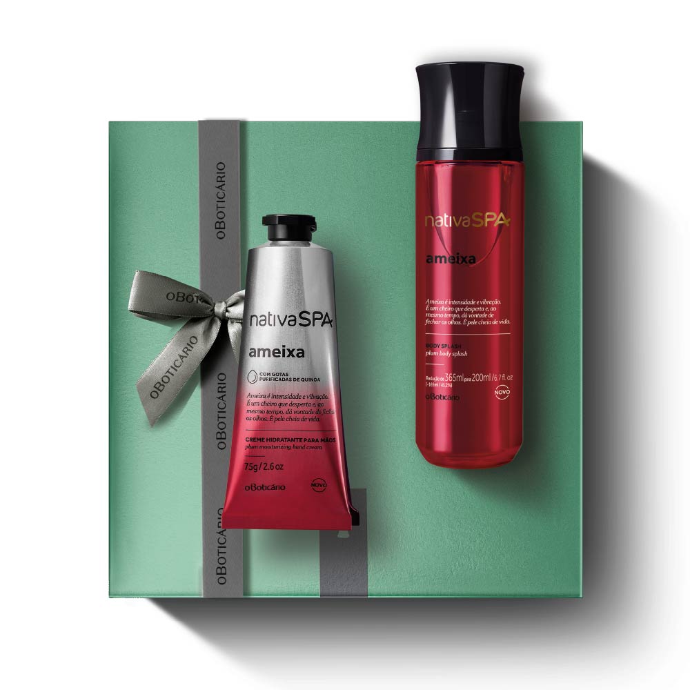 Kit de Dia da Mãe Cuidado Nativa SPA Ameixa