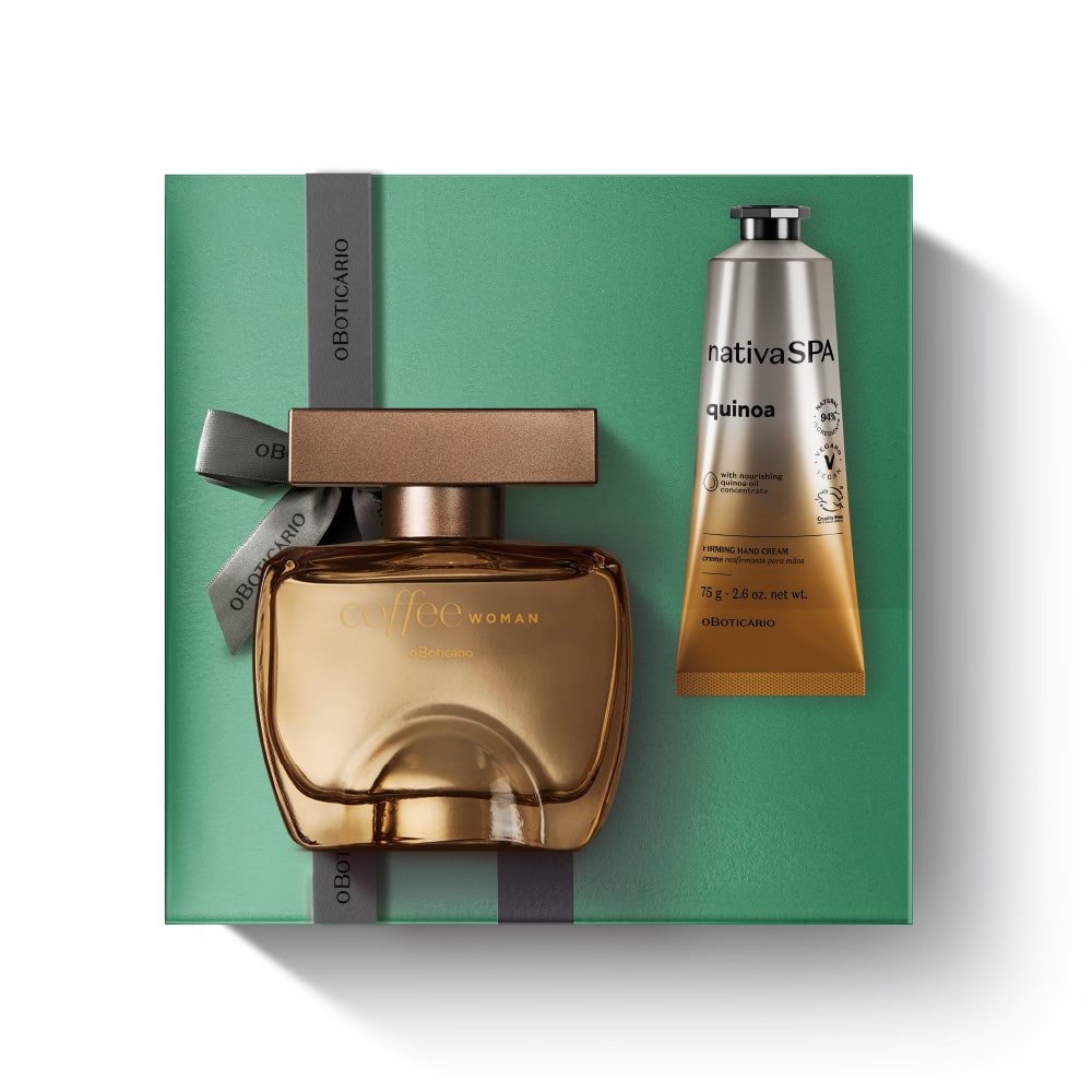 Kit de Dia da Mãe Perfume Coffee Woman
