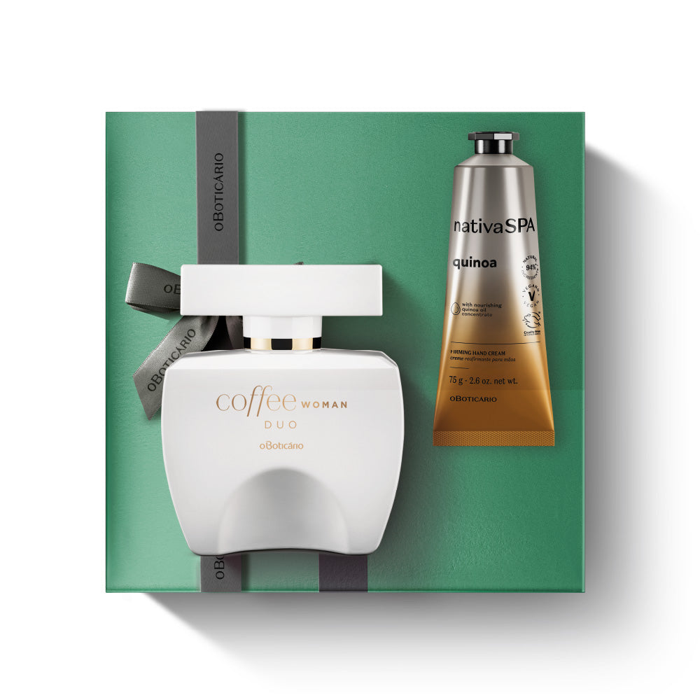 Kit de Dia da Mãe Perfume Coffee Woman Duo