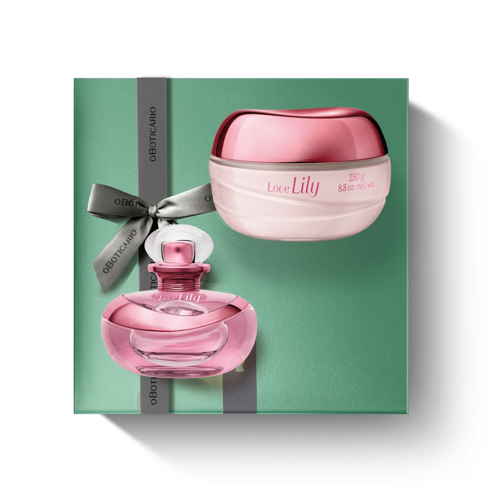 Kit de Dia da Mãe Perfume Love Lily