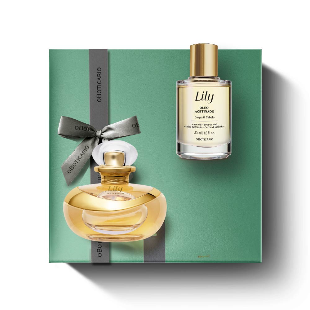 Kit de Dia da Mãe Óleo Multifuncional Lily