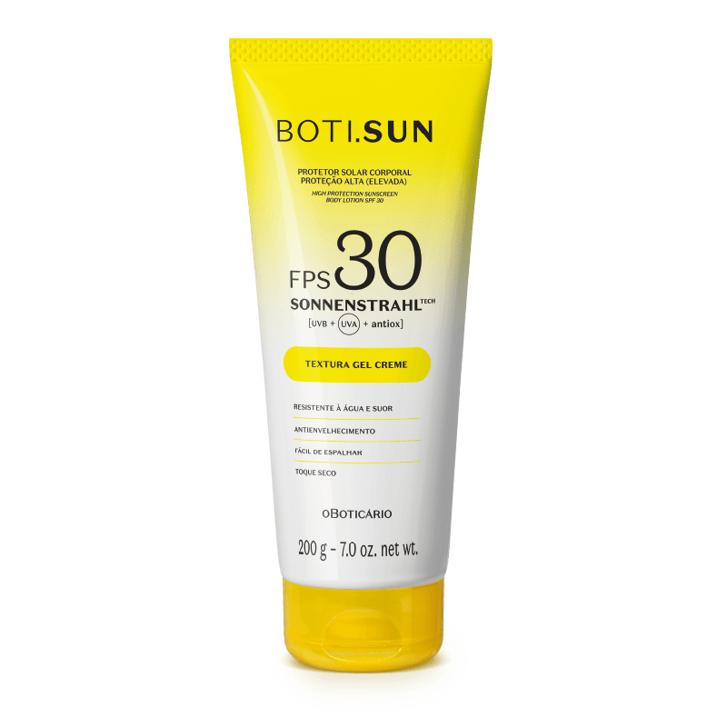 Boti.Sun Protetor Solar Corporal FPS30, 200g