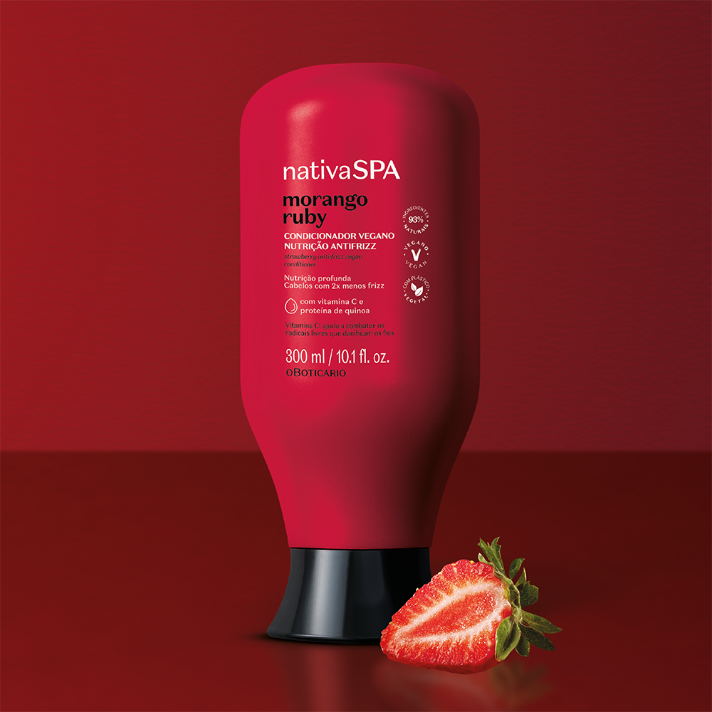 Condicionador Nativa Spa Morango Ruby, 300ml