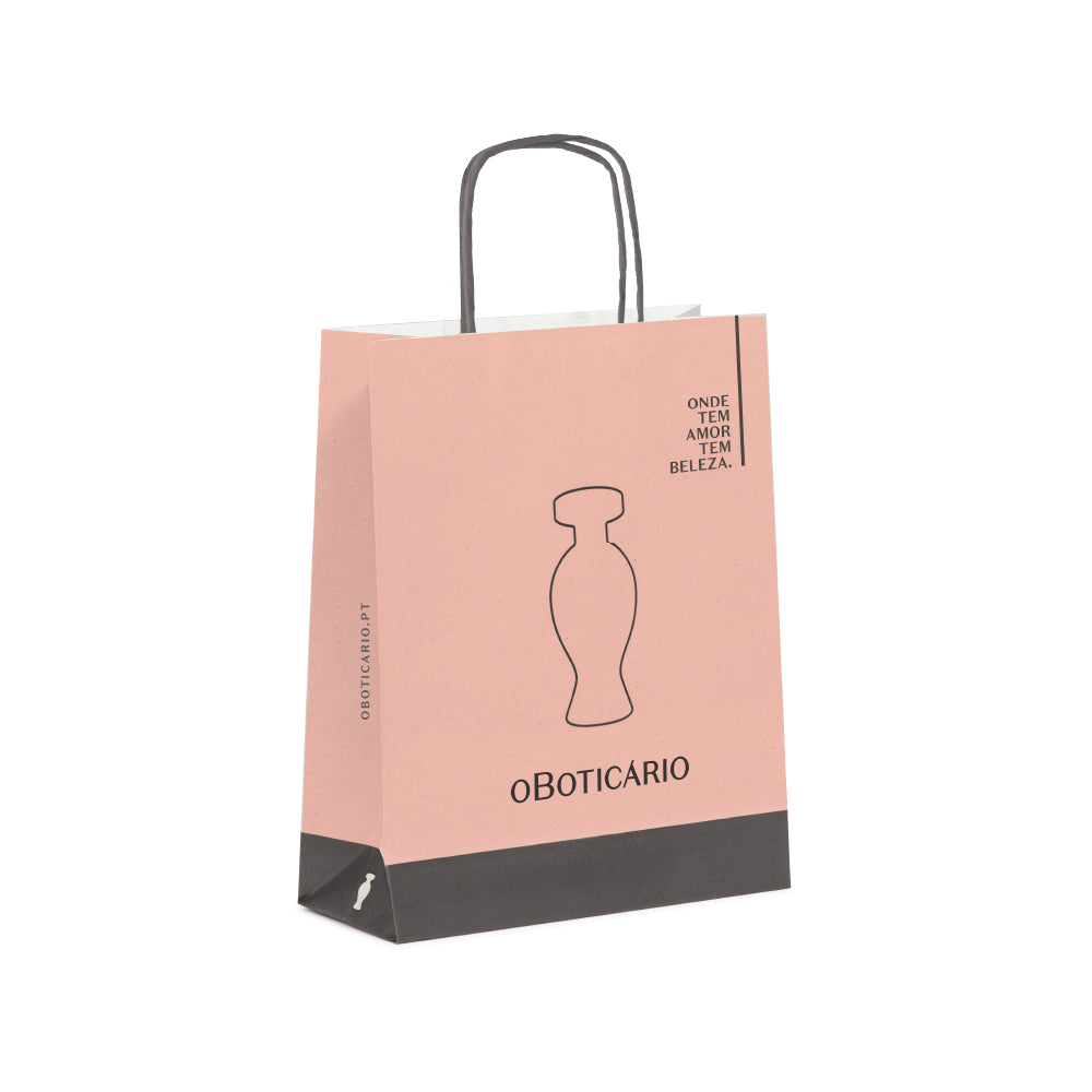 Saco Rosa Médio