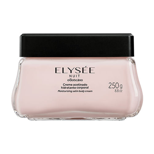 Creme Hidratante Acetinado Elysée Nuit, 250gr