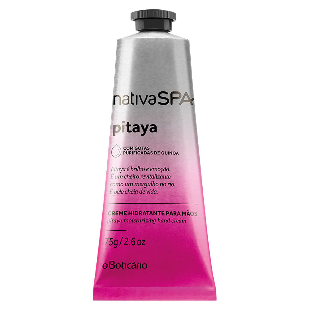 Creme de Mãos Nativa Spa Pitaya, 75g