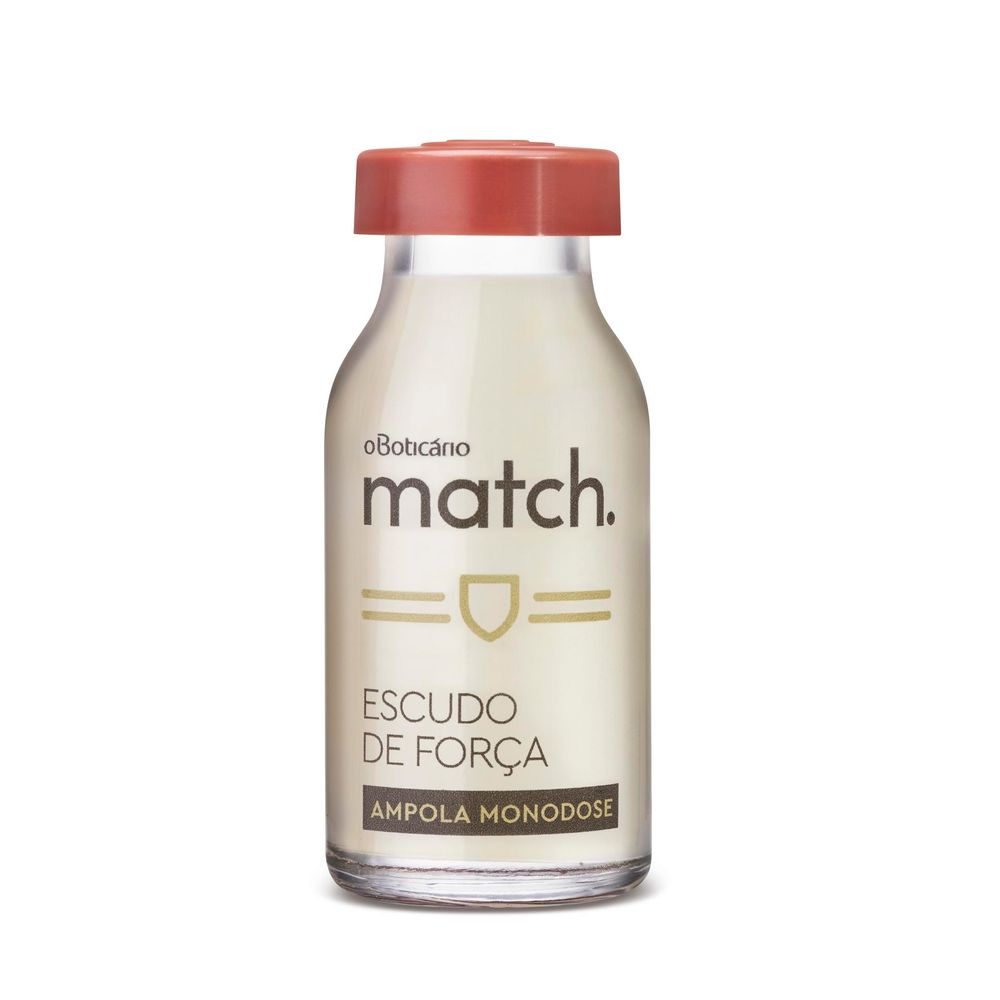 Ampola Capilar Match Escudo de Força, 15ml