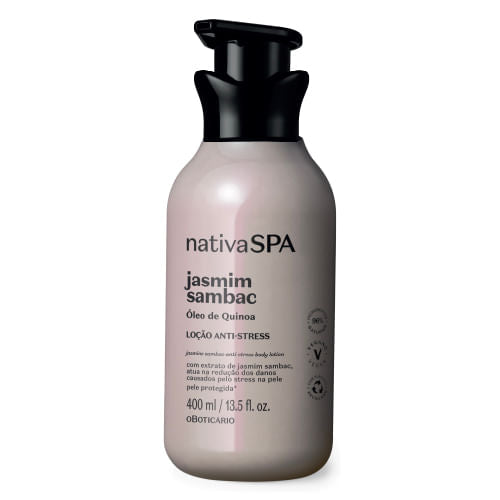 Loção Hidratante Nativa Spa Jasmim Sambac 400ml