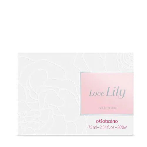 O Eau de Parfum Love Lily combina a sofisticação do lírio com a exclusividade da grand rose, alquimia perfeita que traz uma rosa única e especial obtida pela interação dos óleos essenciais de rosas da França, Turquia e Bulgária.