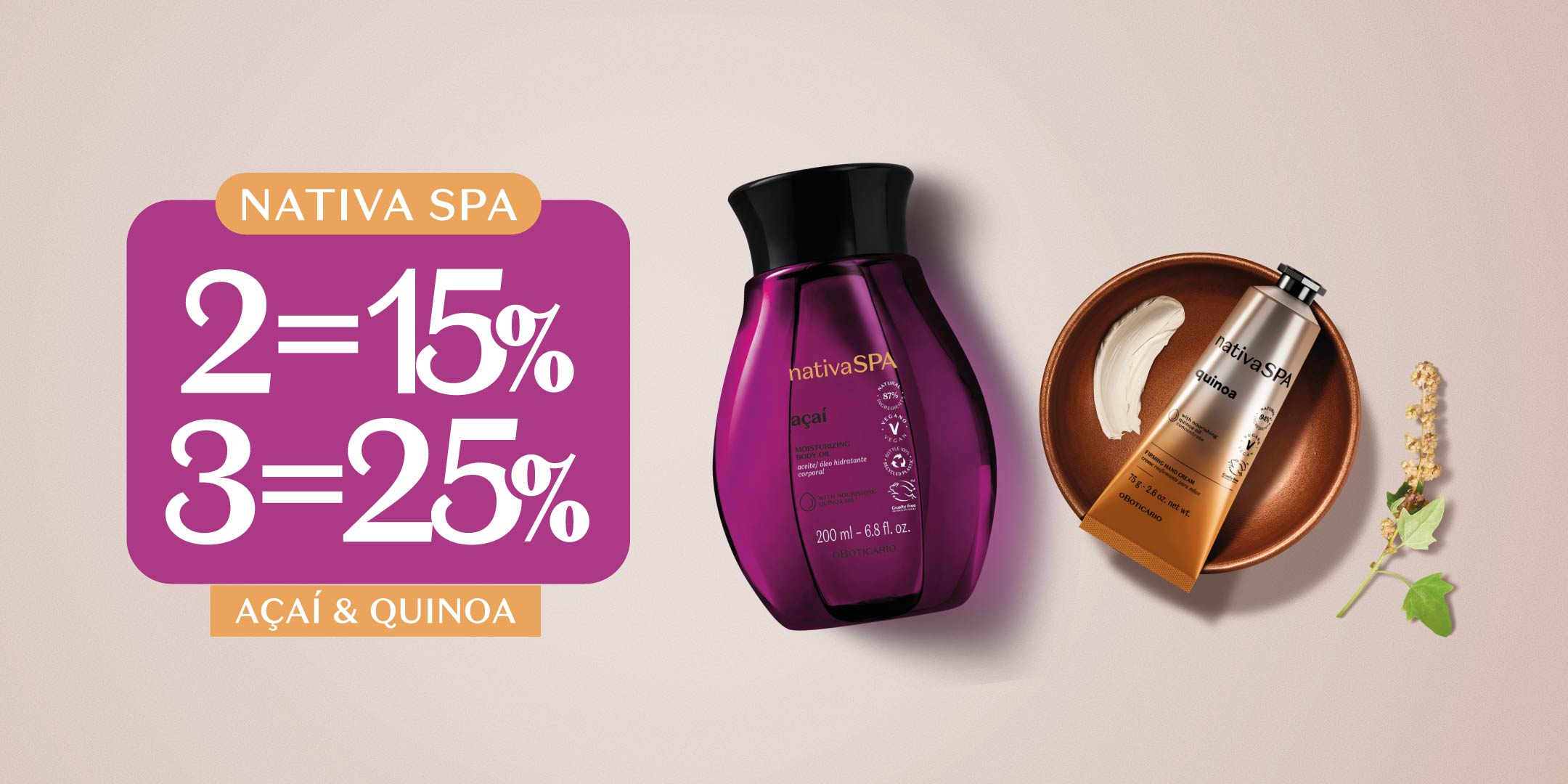 Nativa SPA Açai e Quinoa