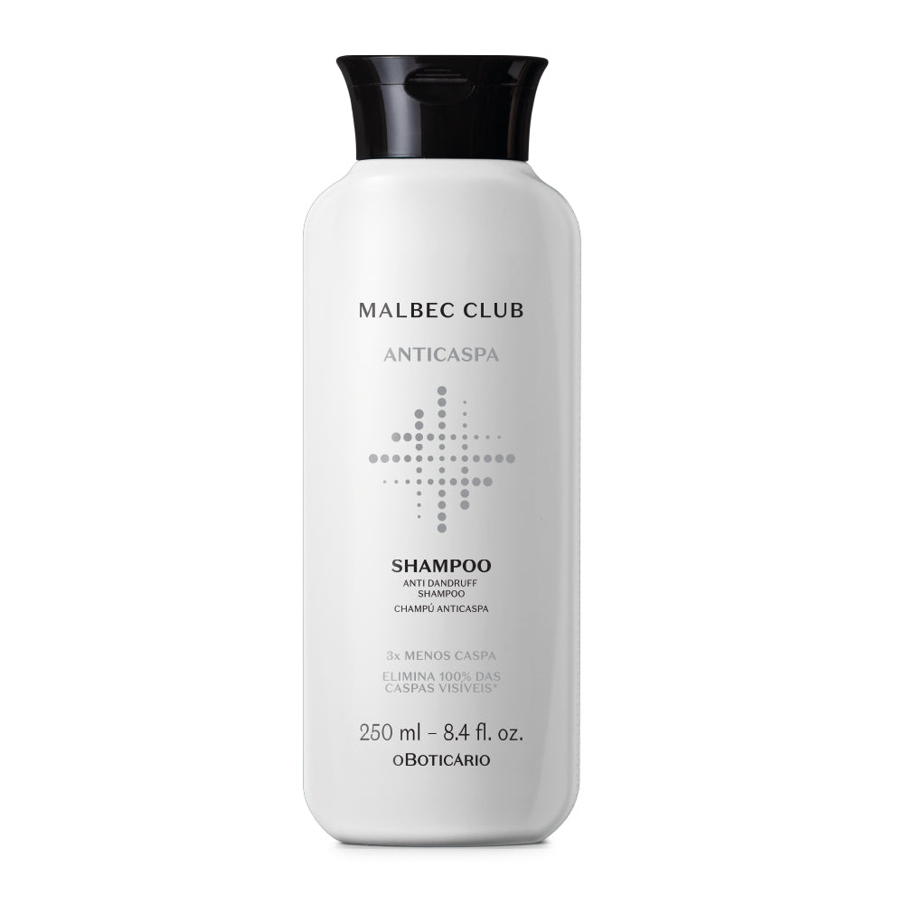 Shampoo Anticaspa Malbec Club, 250ml