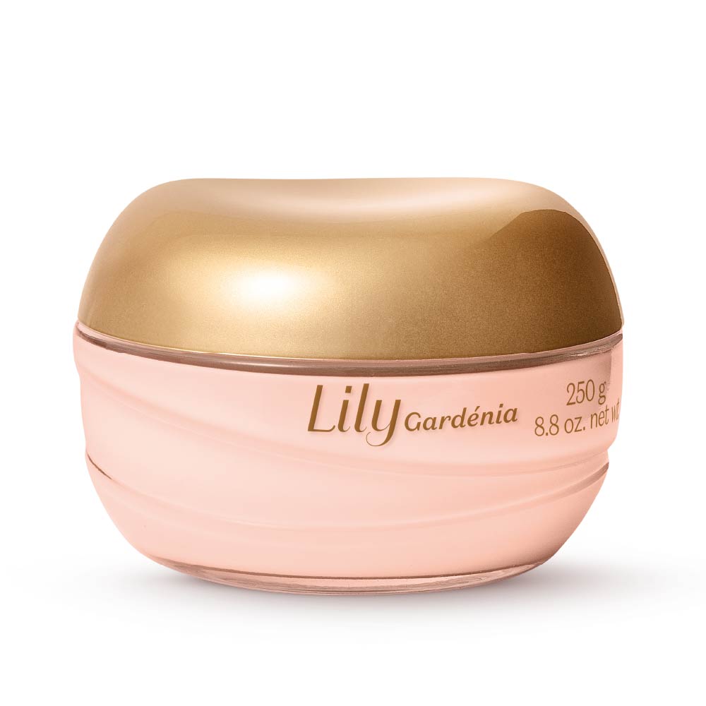 Creme Hidratante Acetinado Lily Gardénia, 250g