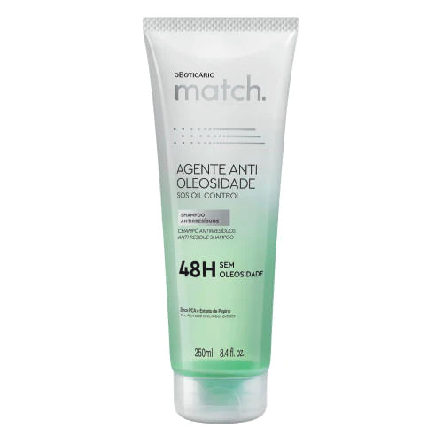 Shampoo Match Agente Antioleosidade, 250ml