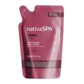 Refil Loção Hidratante Corporal Nativa Spa Ameixa, 400ml