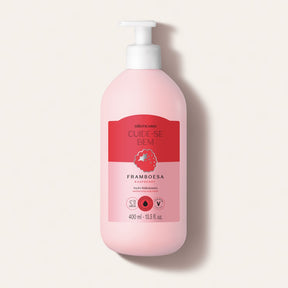 Loção Hidratante Corporal Cuide-se Bem Feira Framboesa, 400ml