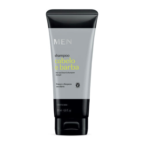 Shampoo Cabelo e Barba Men, 200ml