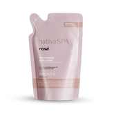 Refil Loção Hidratante Coporal Nativa Spa Rosé, 400ml