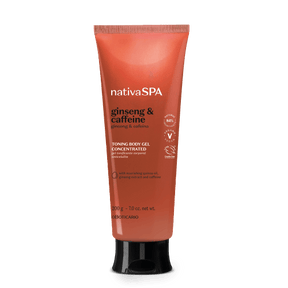Gel Corporal Tonificante Nativa SPA Ginseng & Cafeína, 200g