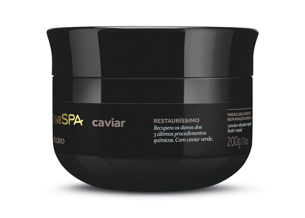Máscara Capilar Reparação Absoluta Nativa Spa Caviar, 200G