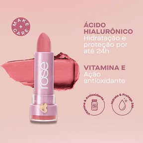 Batom Mate Coleção Rosé