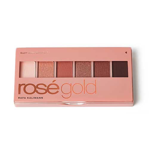 Paleta de Sombras Coleção Rosé 7, 2g