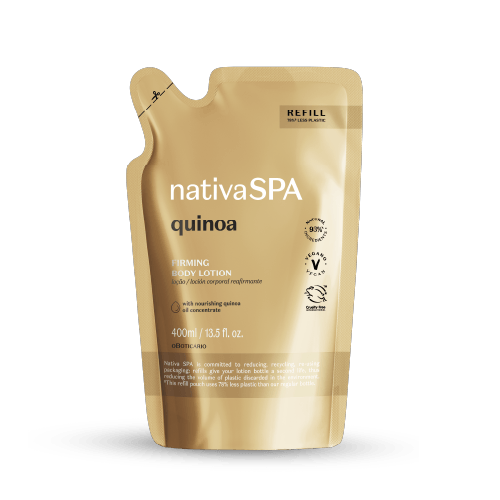 Refil Loção Hidratante Corporal Nativa SPA Quinoa, 400ml